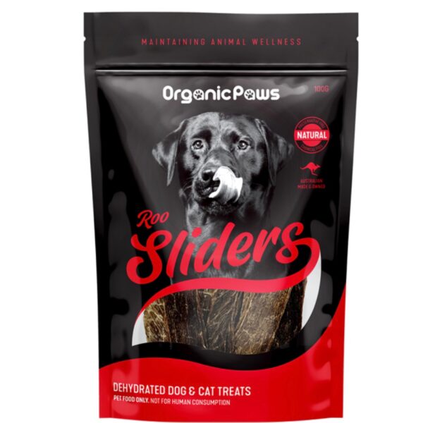 Organic Roo Sliders by Organic Paws 100g